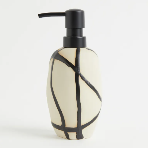 Stoneware Soap Dispenser